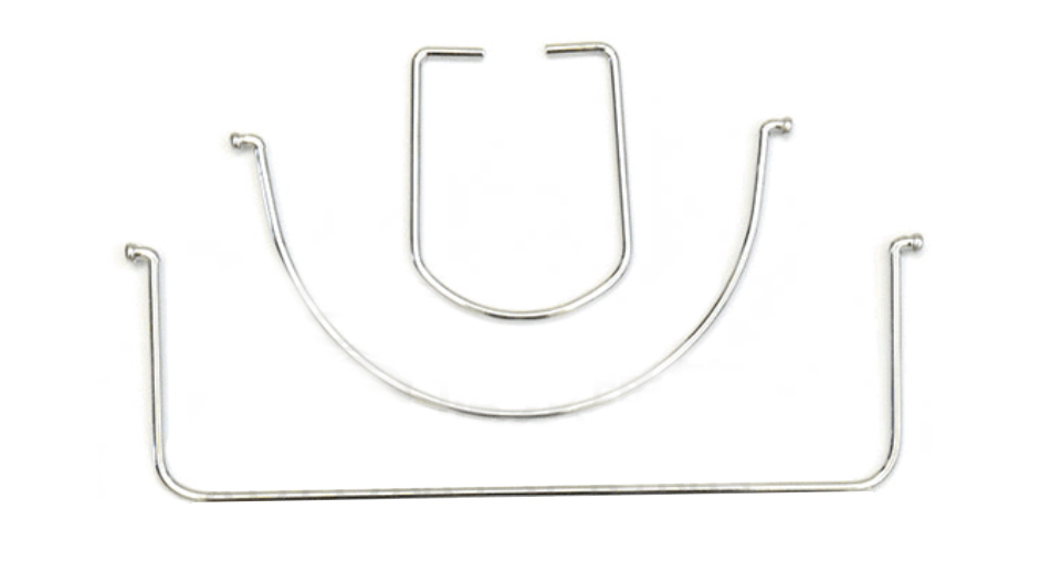 Goupille en forme de R galvanisée sur mesure Goupille à ressort en acier  inoxydable - Metal Wire Forms Custom