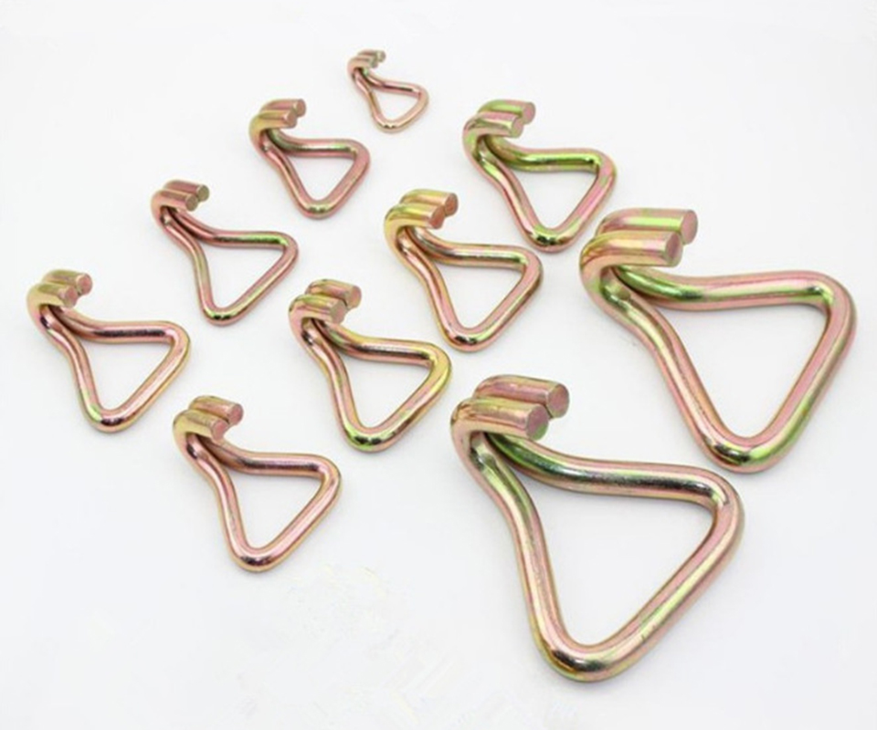 Custom Galvanized Metal Strap Double J Hook – Metal Wire Forms Custom