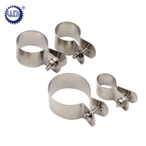 Custom Steel U-shaped Pipe Clamp Galvanized Saddle Clamp – Metal Wire ...